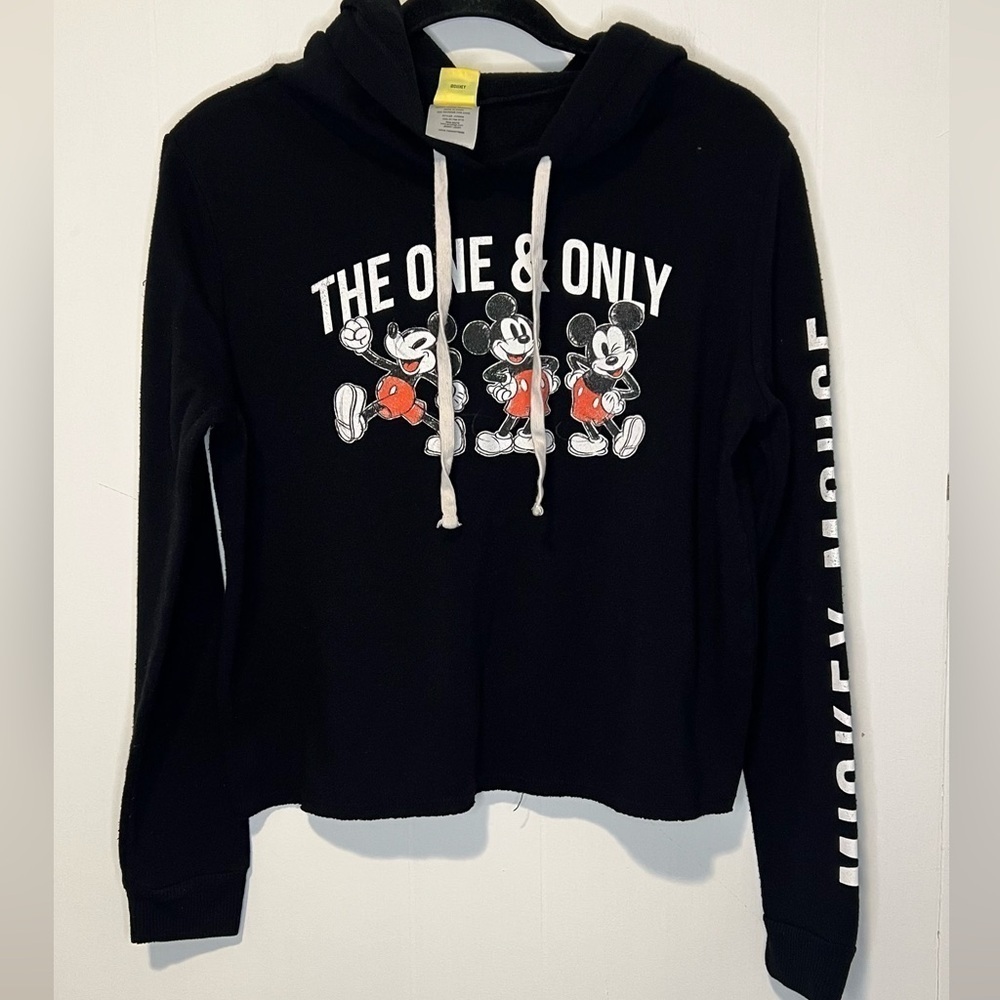Disney Mickey Mouse The One & Only Crop Hoodie U16 51825
